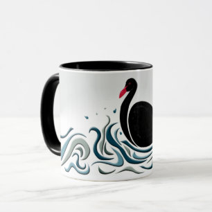 Caneca Swan Negro