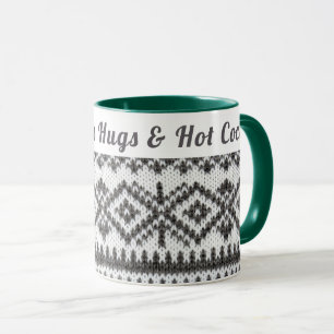 Caneca Sweater Feio Cozy Feio   Abraços e cacau quente