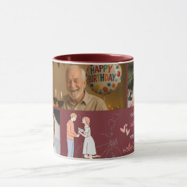 Caneca Sweet Memory Photo Collage Valentine's Day