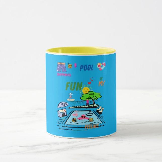 Caneca Swimming Pool Fun (Centro)