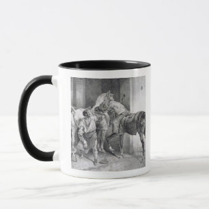 Caneca T34894 o Farrier inglês, 1822 (litho)
