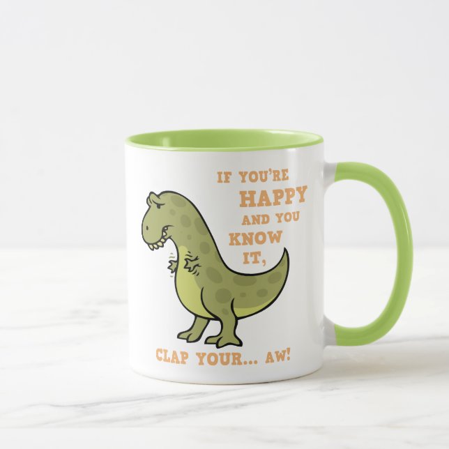 Caneca T-Rex Clap II (Direita)