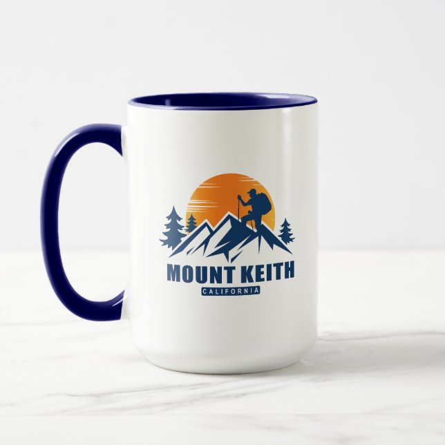 Caneca T-Shirt do Monte Retro Keith Hike (Esquerda)
