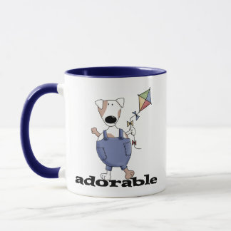 Caneca T-shirt e presentes adoráveis do cão
