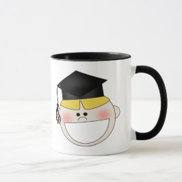 Caneca T-shirt e presentes da graduação dos meninos