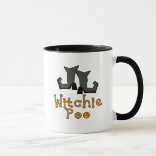 Caneca T-shirt e presentes de Witchie Poo