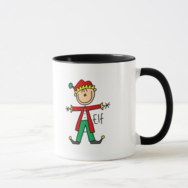Caneca T-shirt e presentes do duende do feriado (Direita)