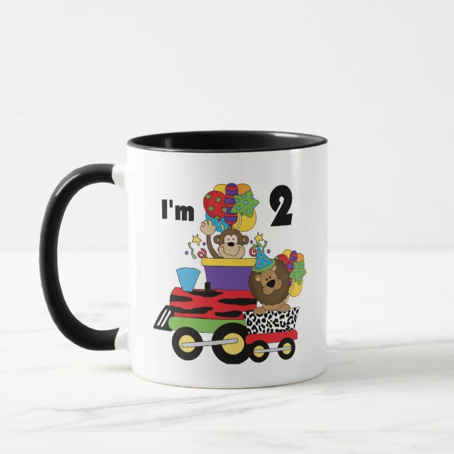 Caneca T-shirts e presentes de segundo aniversário de com (Esquerda)