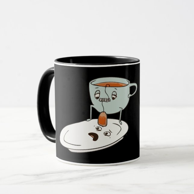 Caneca Taa Bagger Cup e Plate Kitchen Humor (Frente Esquerda)