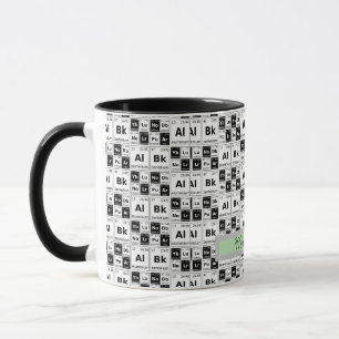 Caneca tabela padrão de Elementos Químicos