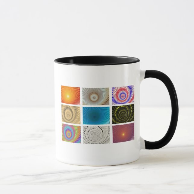 Caneca Tableau de Círculos (Direita)