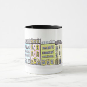 Caneca Taça com casas