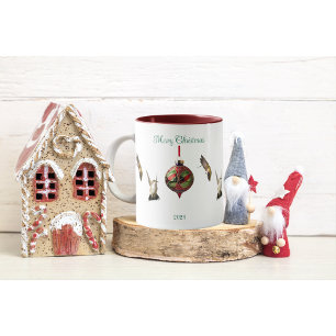 Caneca Taça de Café de Natal de Hummingbird