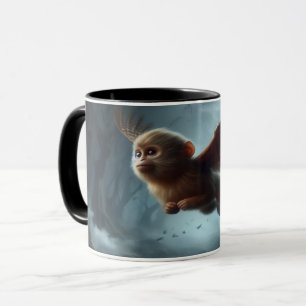 Caneca Taça de Café Macaco Voador