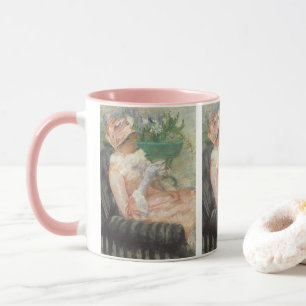 Caneca Taça de chá de Mary Cassatt, Impressionismo de V