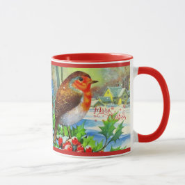 Caneca Taça de Natal Seu Amigo De Birdwatcher