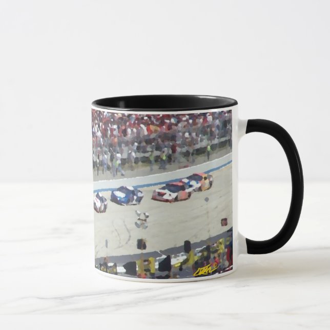 Caneca Taça de Pintura a Óleo de Corrida (Direita)