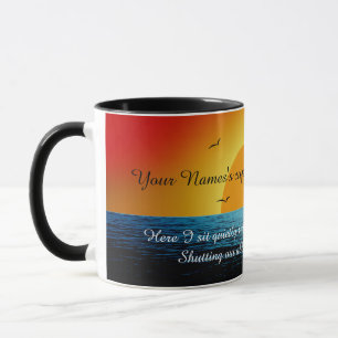 Caneca Taça de Soul Sunset com Personalização