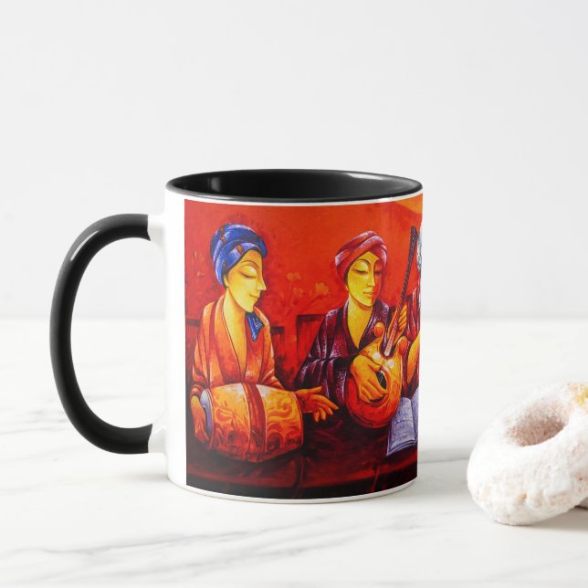 Caneca Taça Mágica Negra (Com Donut)