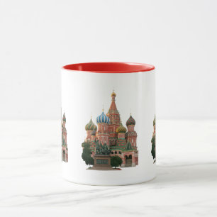 Caneca Taça Moscovo Rússia Russia