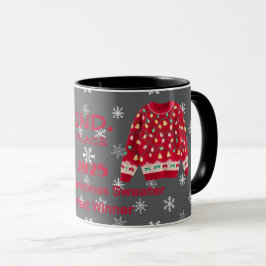 Caneca Tacky Christmas Sweater 2nd. Place Contest Winner