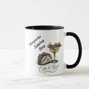 Caneca Taco e Margarita Senorita precisam de uma Margarit