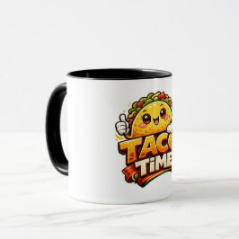 Caneca Taco Time - Fiasco da Festa - Amantes de Comida