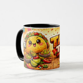 Caneca Taco Time - Fiasco da Festa - Fãs da Comida