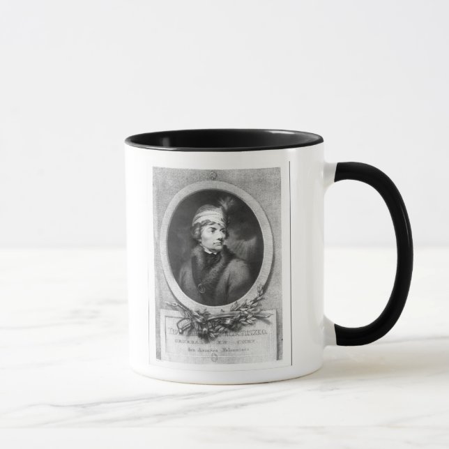 Caneca Tadeusz Kosciuszko, gravado por Christiaan (Direita)