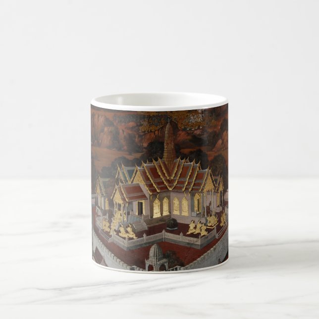 Caneca tailandesa da arte (Centro)