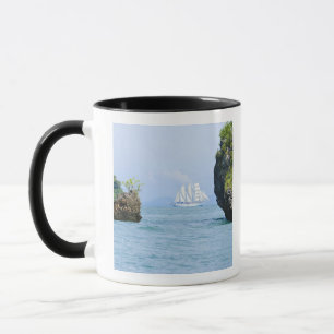 Caneca Tailândia, Mar de Andamão. Navio Star Fyer clipper