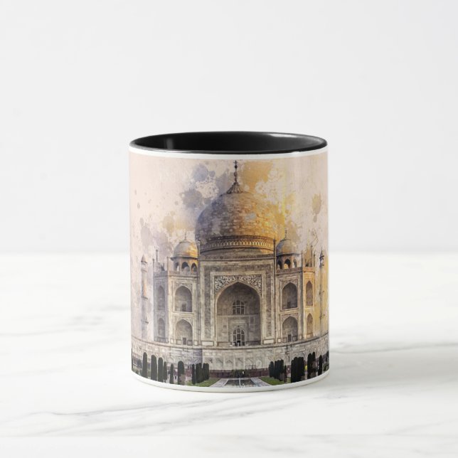 Caneca "Taj Mahal" Beleza, amor e respeito à esposa (Centro)