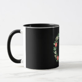 Caneca Tampão Preto com Impressão
