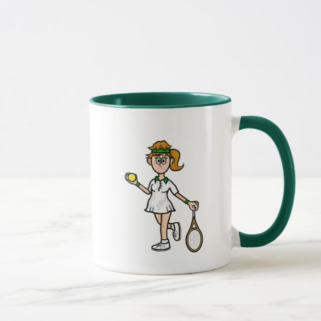 Caneca Tampão Tênis-Leitura Castanho-Claro (Direita)