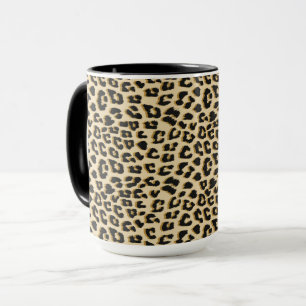 Caneca Tan Leopard Print