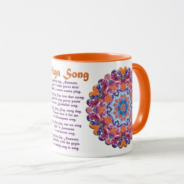 Caneca Tangiers Yoga Song Mug (Frente Esquerda)