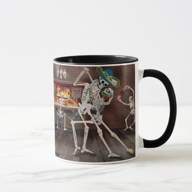 Caneca Tango Para Sempre: Dia De Los Muertos Para Sempre (Direita)