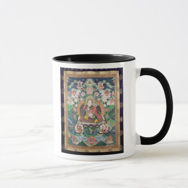Caneca Tanka de Padmasambhava, ANÚNCIO c.749 (Direita)