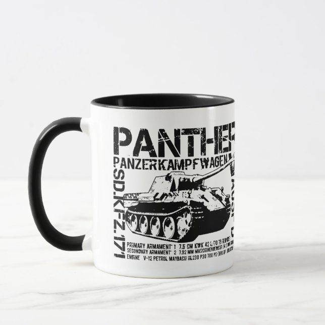 Caneca Tanque Panther (Esquerda)