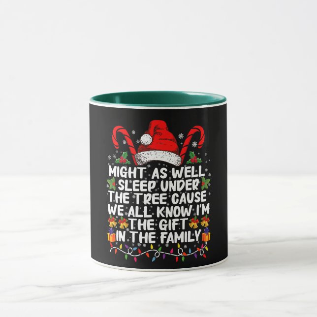 Caneca Tanto Faz Dormir Debaixo Da Árvore Presente De Nat (Centro)