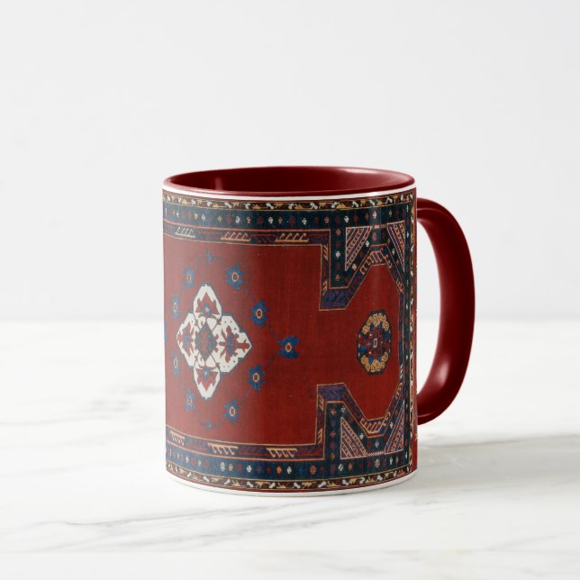 Caneca Tapete Kilim Turco Persa (Frente Esquerda)