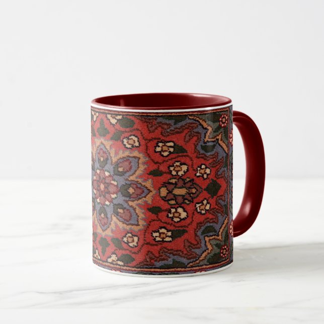 Caneca Tapete Kilim Turco Persa Tapete Kilim (Frente Esquerda)
