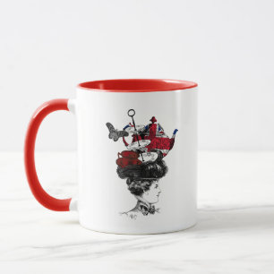 Caneca Tarde Britânica Tea Hat