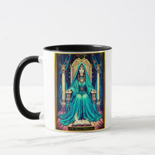 Caneca Tarot Art Nouveau, a Sumo Sacerdotisa