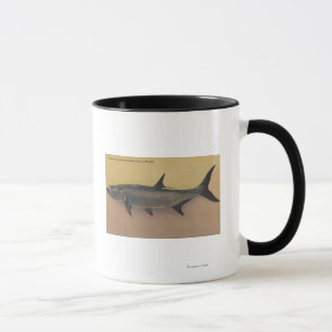 Caneca Tarpon Fish da costa oeste da Flórida