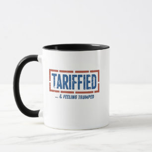 Caneca Tarridos e Sentidos Atropelados Anti-Trump Engraça