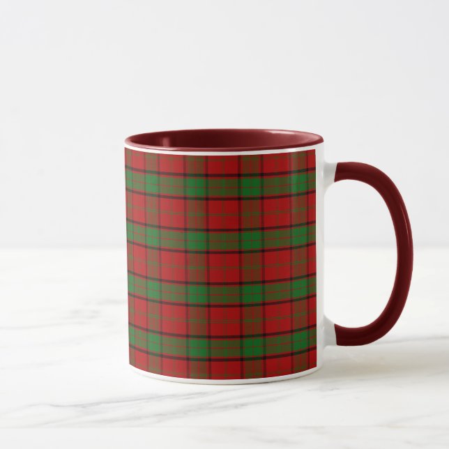 Caneca Tartan de Maxwell do clã (Direita)