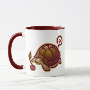 Caneca Tartaruga da cereja