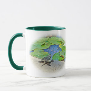 Caneca Tartaruga de Snapshot Comum - Serpentina de Chelyd
