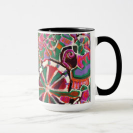 Caneca Tartarugas de cor clara Mug clássico, 11 oz